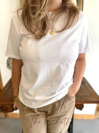 T-Shirt Nicole • Blanc