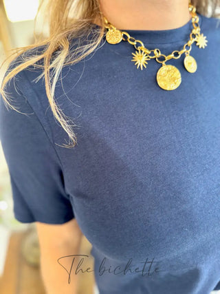 T-Shirt Nicole • Marine