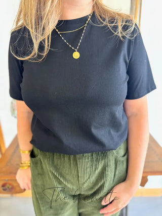 T-Shirt Nicole • Noir
