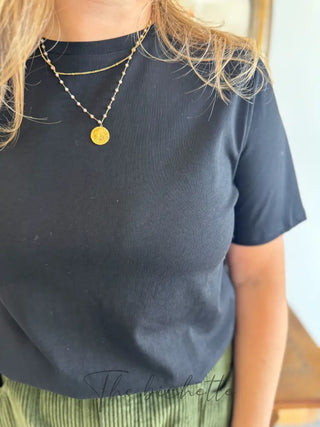 T-Shirt Nicole • Noir