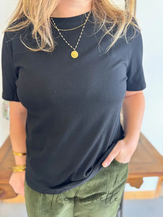 T-Shirt Nicole • Noir