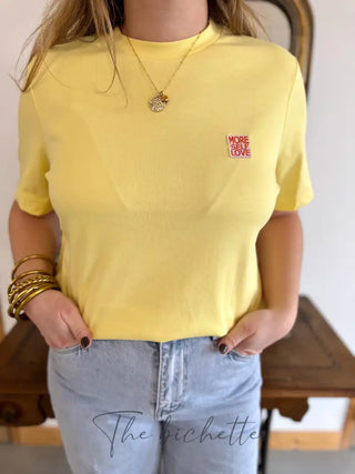 T-Shirt Nina • Jaune