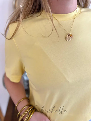 T-Shirt Nina • Jaune