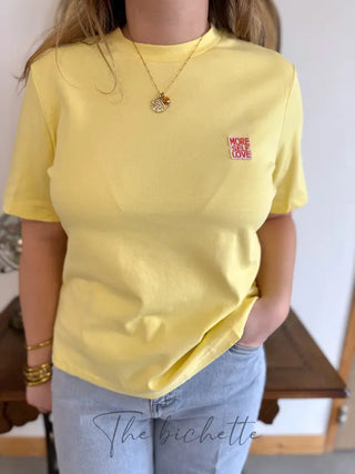 T-Shirt Nina • Jaune