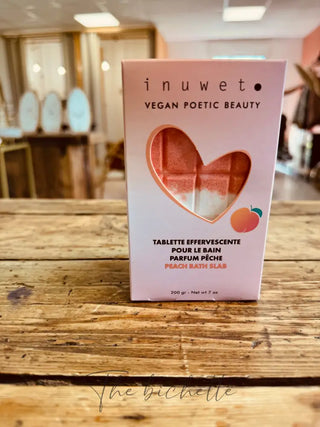 🛁 Tablette bain effervescente Inuwet Tablette Pêche