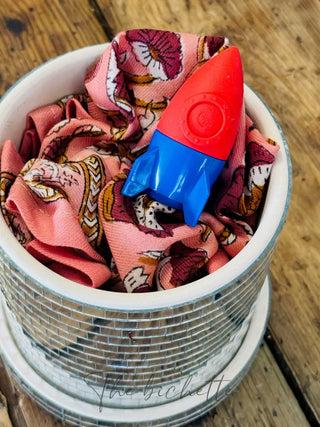 PENCIL SHARPENER W/ERASER TO THE MOON AND BACK SPACE