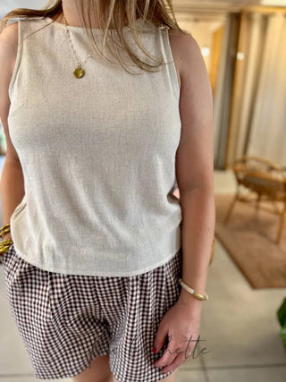 Top Camilia • Ecru