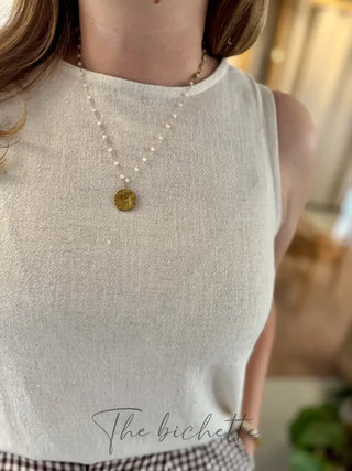 Top Camilia • Ecru