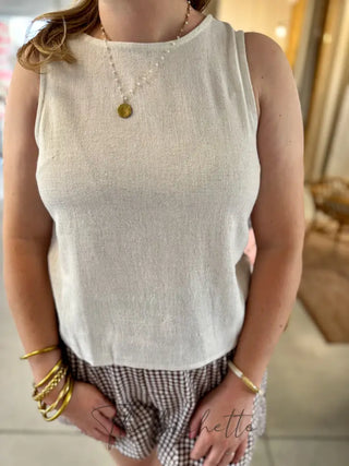 Top Camilia • Ecru