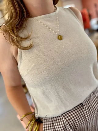 Top Camilia • Ecru