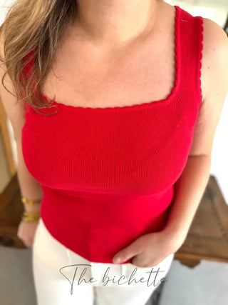 Top Claire • Rouge TU