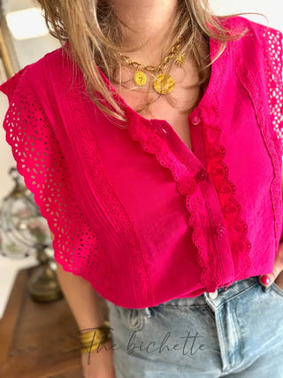 Top Léo • Fuschia