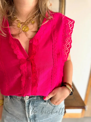 Top Léo • Fuschia