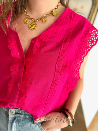 Top Léo • Fuschia