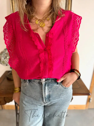 Top Léo • Fuschia