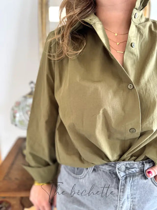 Top Maïwen • Kaki