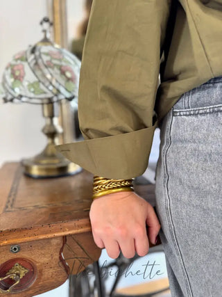 Top Maïwen • Kaki