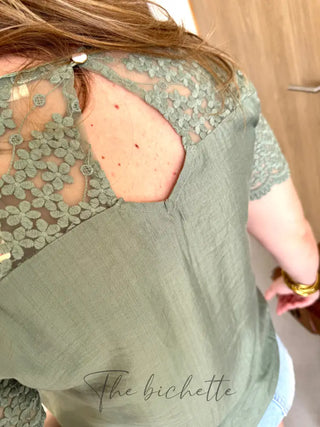 Top Mathieu • Vert Sauge