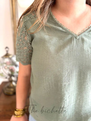 Top Mathieu • Vert Sauge