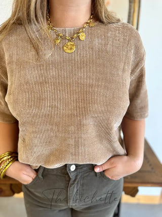 Top Softly • Noisette