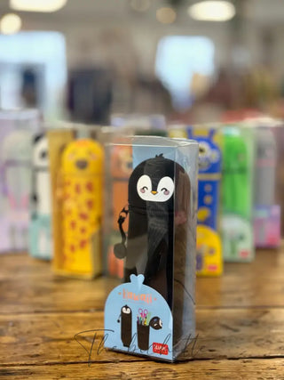 Trousse en Silicone Souple 2-en-1 Pinguin • Kawaii • Legami