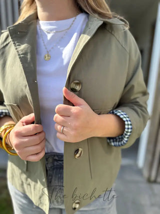 Veste Liusa • Kaki