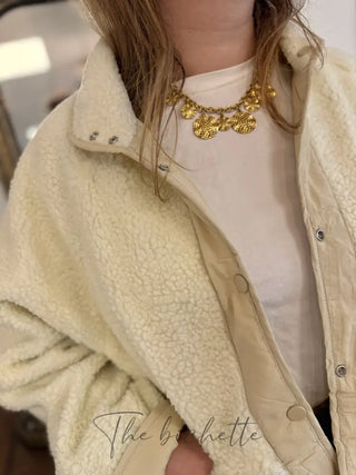 Veste réversible Laure • Beige