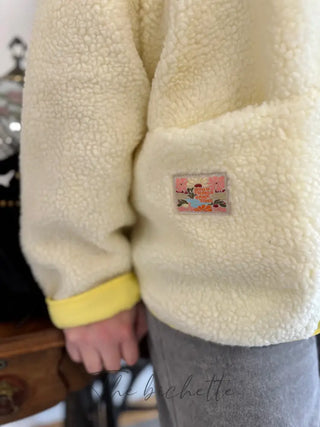 Veste réversible Laure • Jaune