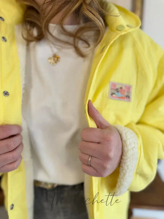 Veste réversible Laure • Jaune