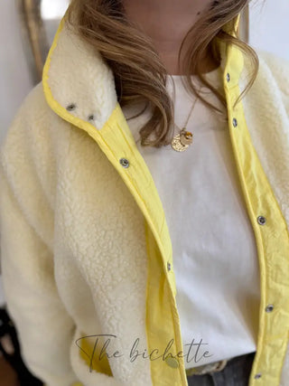 Veste réversible Laure • Jaune