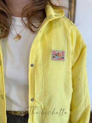 Veste réversible Laure • Jaune