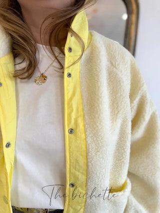 Veste réversible Laure • Jaune