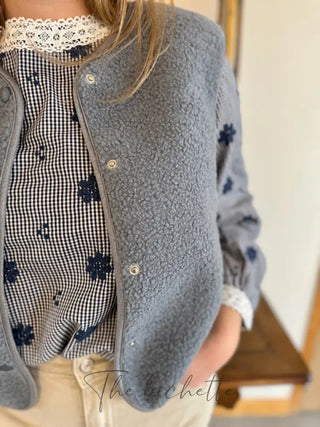 Veste s/ Manches Anaïs • Bleu