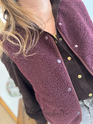 Veste s/ Manches Anaïs • Bordeaux
