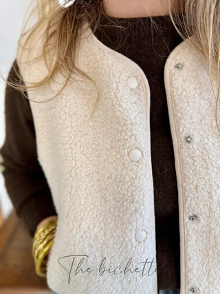 Veste s/ Manches Anaïs • Ecru