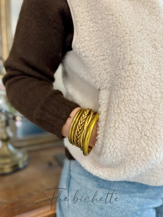 Veste s/ Manches Anaïs • Ecru