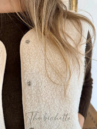 Veste s/ Manches Anaïs • Ecru