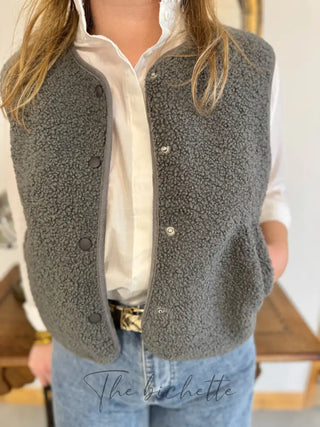 Veste s/ Manches Anaïs • Gris