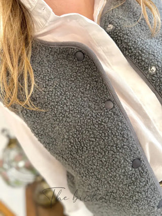 Veste s/ Manches Anaïs • Gris