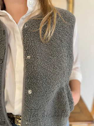 Veste s/ Manches Anaïs • Gris