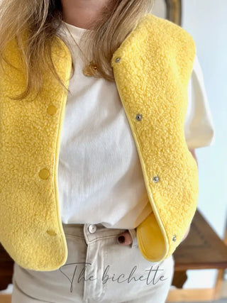 Veste s/ Manches Anaïs • Jaune