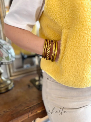 Veste s/ Manches Anaïs • Jaune