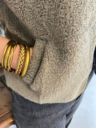 Veste s/ Manches Anaïs • Kaki clair