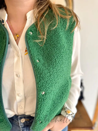Veste s/ Manches Anaïs • Vert