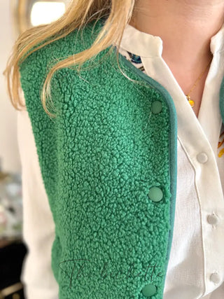 Veste s/ Manches Anaïs • Vert