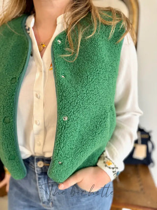 Veste s/ Manches Anaïs • Vert