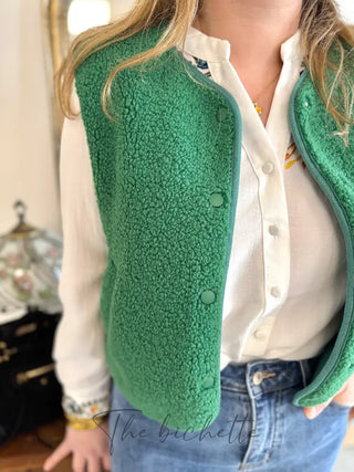 Veste s/ Manches Anaïs • Vert