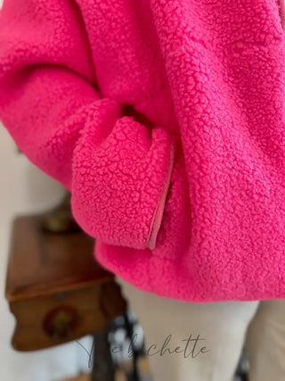 Veste Sherpa Justine • Rose TU