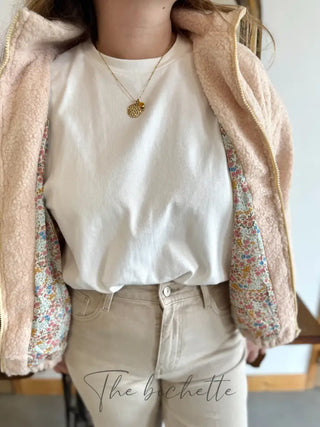 Veste Sherpa Louise • Beige