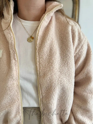 Veste Sherpa Louise • Beige